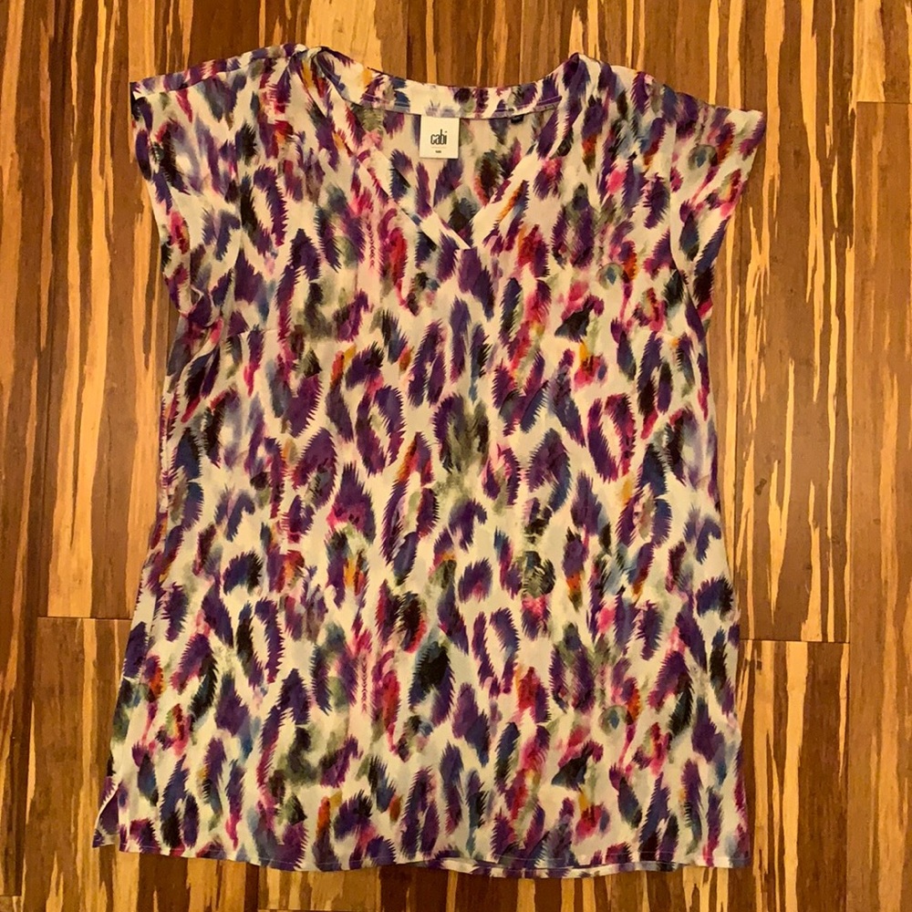 Cabi Plume blouse, size small, VGUC